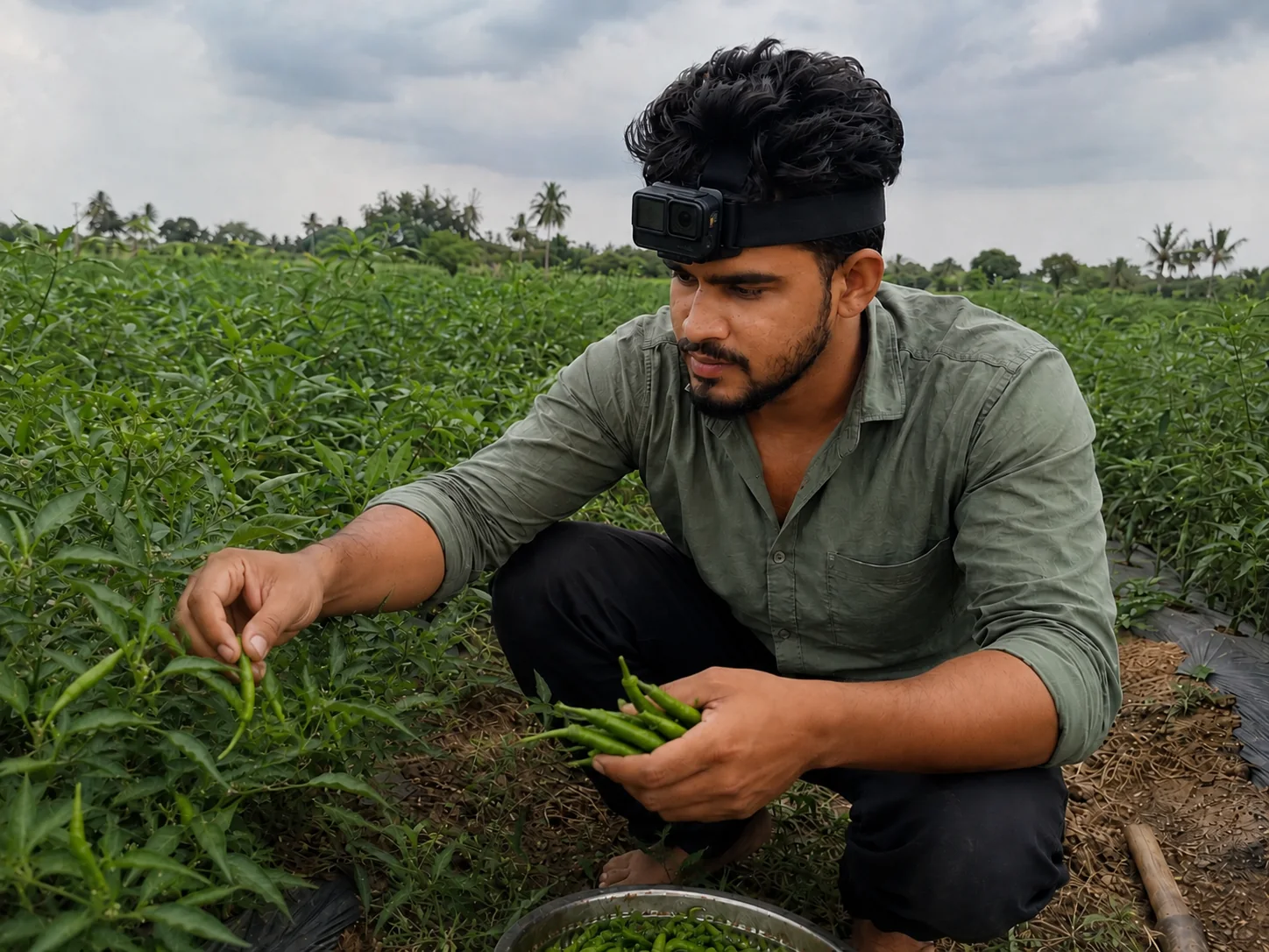 Agriculture egocentric first-person collection